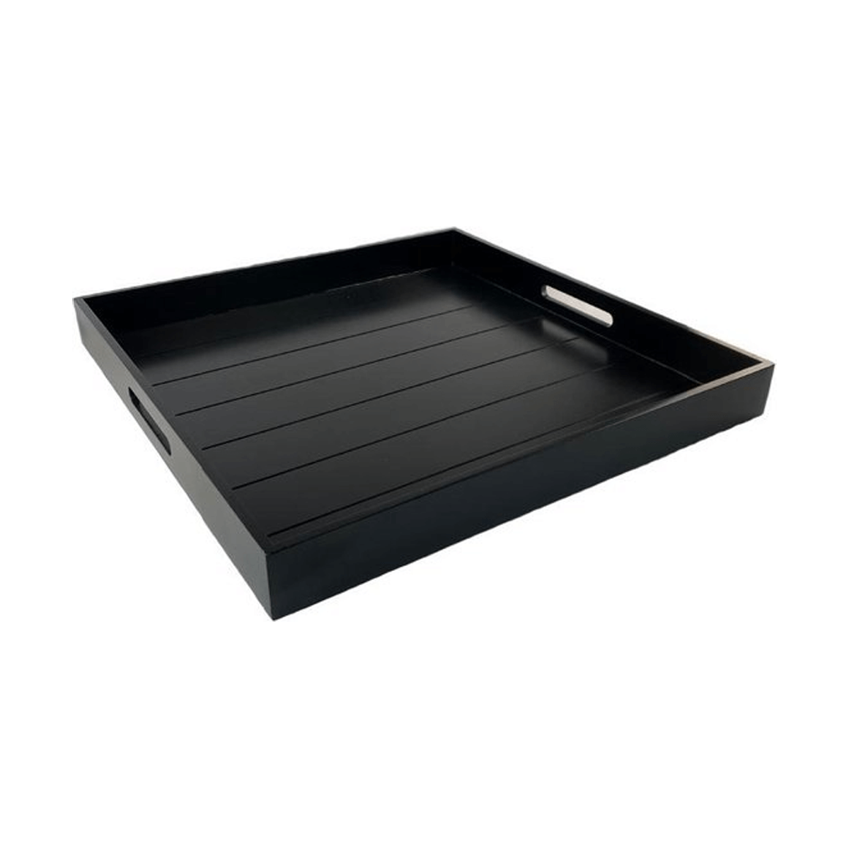 Dienblad XL zwart | x 56 cm – Bollenstreekwijn.nl